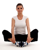 woman sitting picture