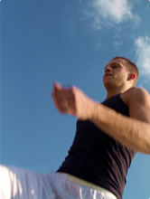 man running picture